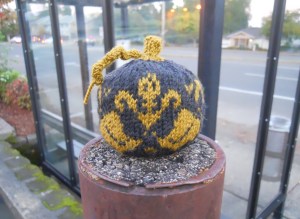 Mini Colorwork Pumpkin