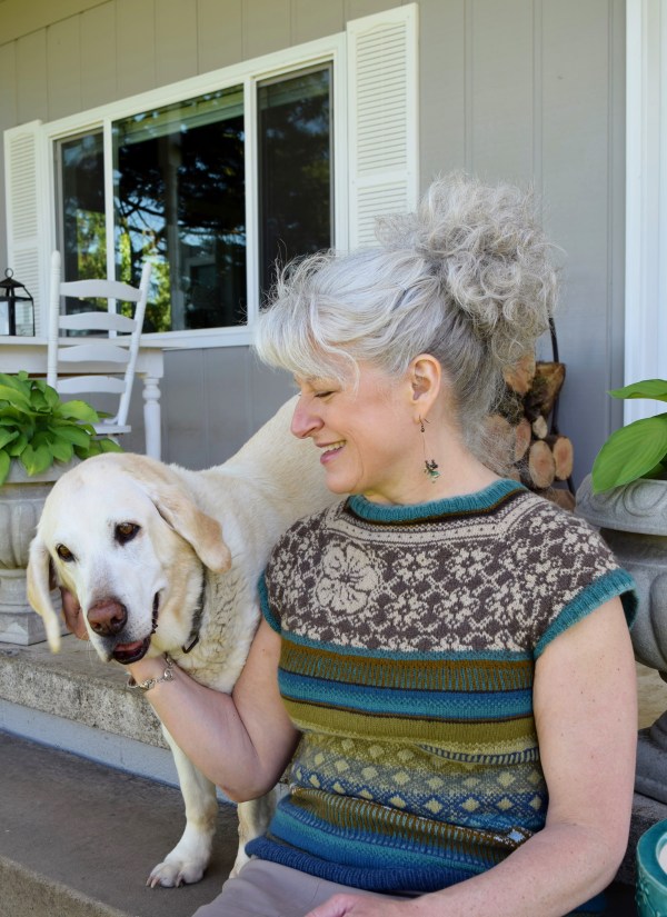 Also with Daisy on porch (4)